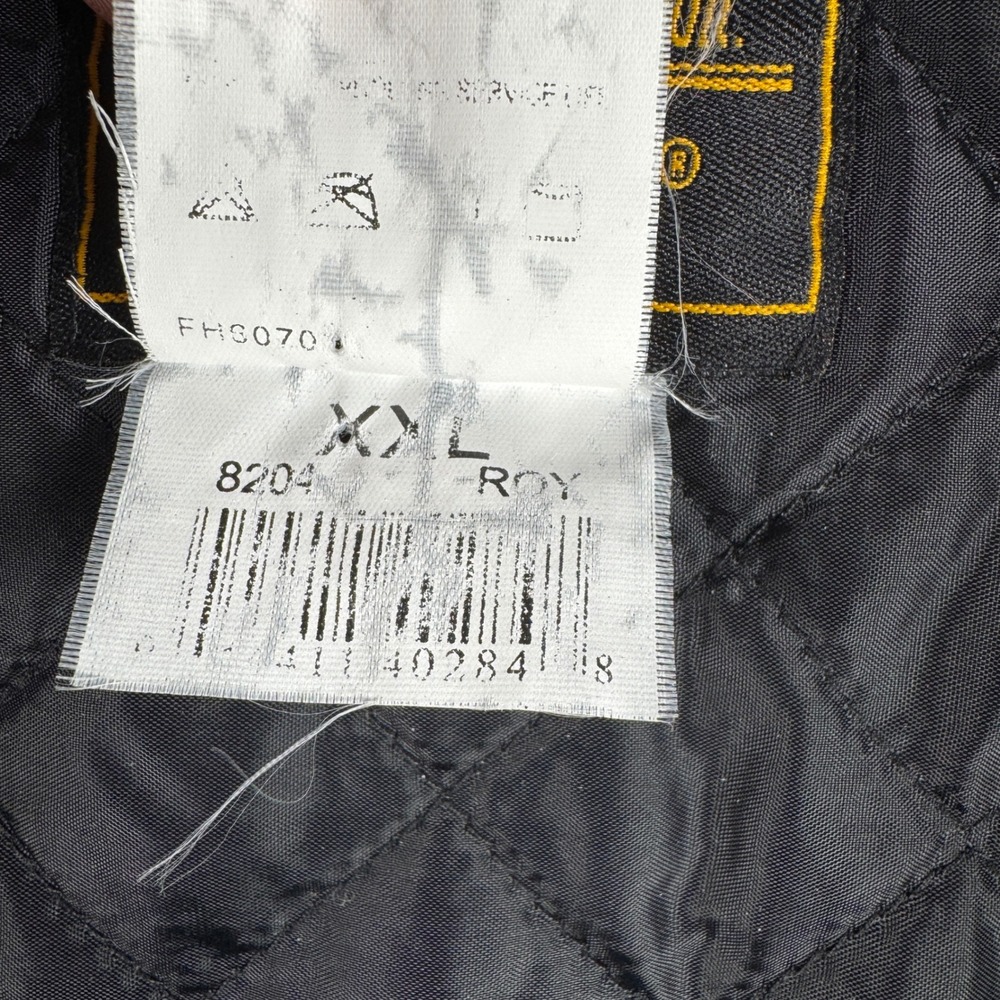 Stearns Rain Jacket Men XXL Blue Dry Wear Hooded Quilted Lined Workwear Coat - Picture 4 of 13